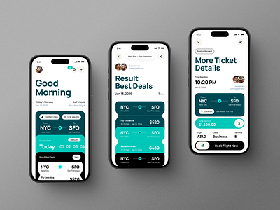 Flight Tickets Booking Mobile App air ticket aircraft airline airplace tickets airplane airport boarding booking booking app flight flight app flights app mobile app ticket application ticket booking