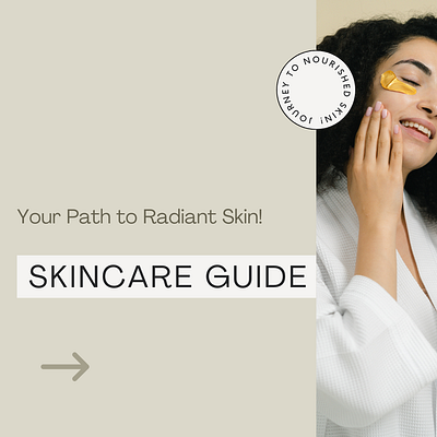 Skincare Guide Carousal branding graphic design ui