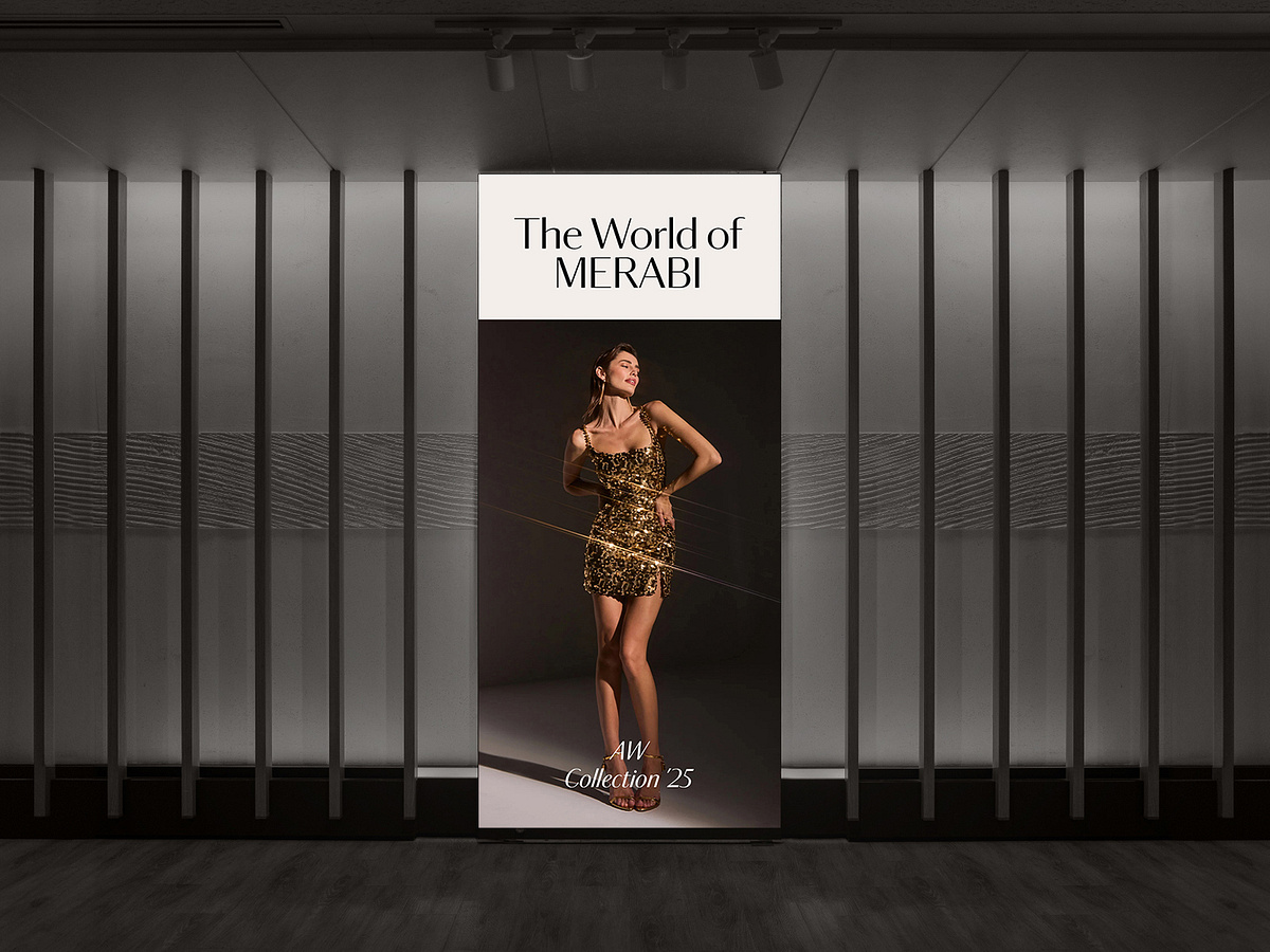 Fashion luxury brand identity - NADINE MERABI Image 0