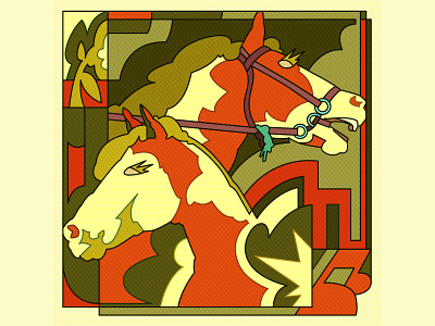 Rebellion of the Savannah color daniel villanueva dmonte illustrator ilustración vector