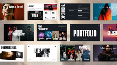 Portfolio Design - PowerPoint Templates branding minimalist portfolio personal branding portfolio portfolio design portfolio ppt portfolio template powerpoint templates ppt design