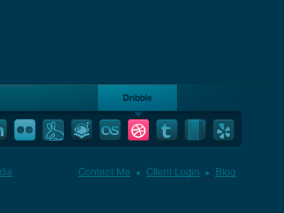 Wrapping up a personal redesign blue design icons jacobmorse.com komodo media personal web