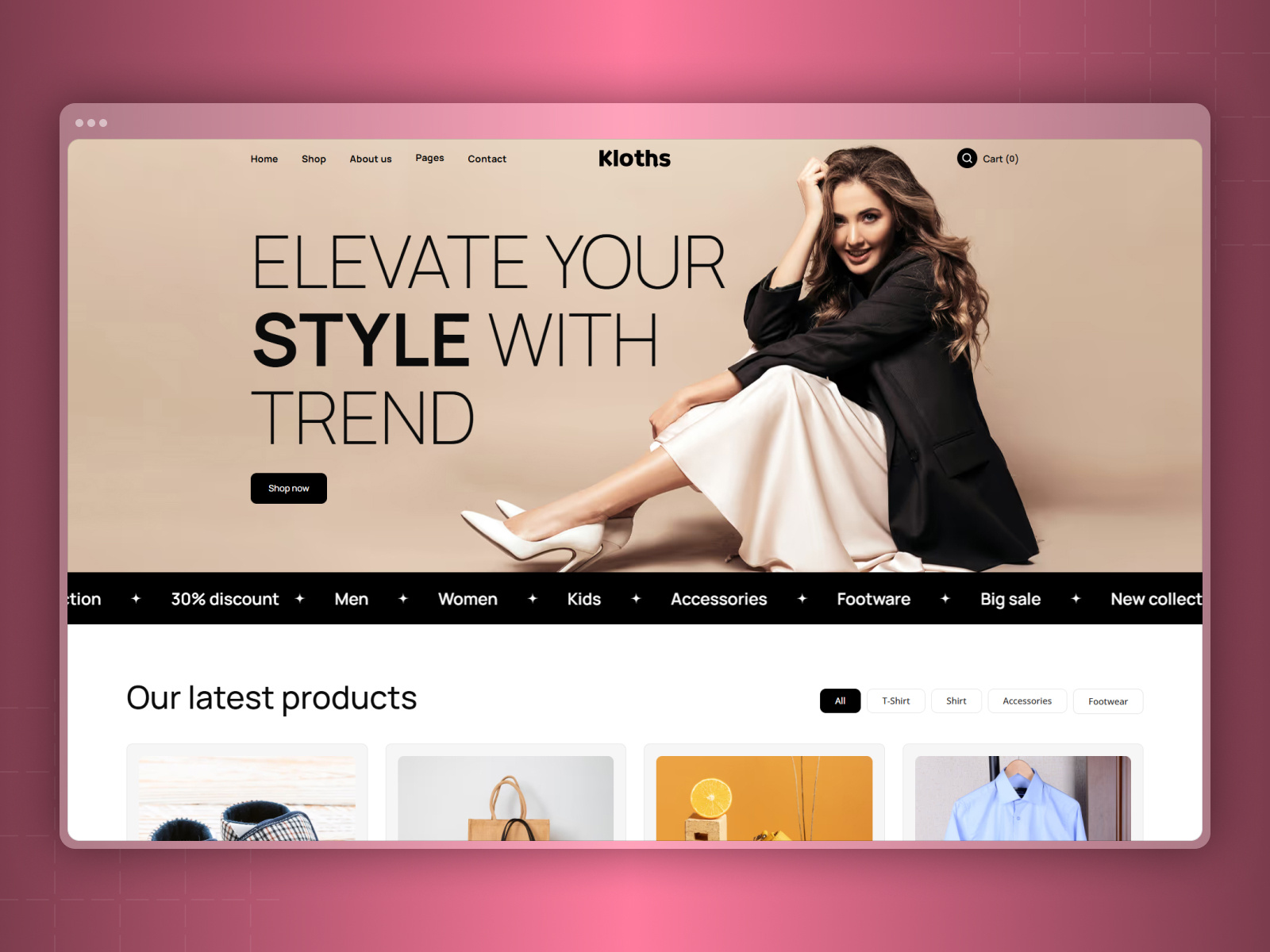 Kloths - Retail & E-Commerce Website Webflow Template clothingstorewebsite ecommerce design fashionlifestylewebsite fashionshopwebsite fashionstore htmltemplate landingpage mobilefriendly onlinefashionstore onlinestorewebsite premiumwebflowdesign seofriendly uiux webdesign webdevelopment webflow webflowecommerce webflowtemplate webflowwebsite wordpresstheme