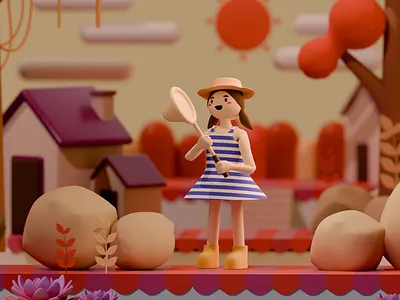 Stylized 3D Illustration 3d 3d art 3d artwork 3d model 3d modeling art artwork design environment graphic design graphics illustration illustrations new stylized stylized illustration