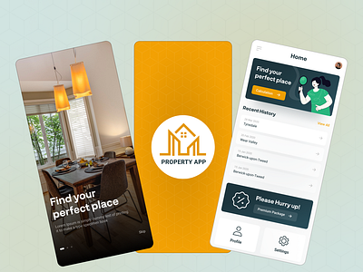 Dashboard Design for the PropertyApp appdesign creativedesign design designshots figma prototype ui uidesign ux wireframes
