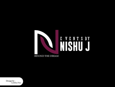 Events by Nishu J Logo Outputs graphic design logo