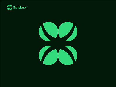 Spiderx Logo - Letter X - Technology 3d abstract logo brand identity branding creative logo crypto design icon illustration letter x logo logo design logos mark modern logo spider symbol tech ui unique logo