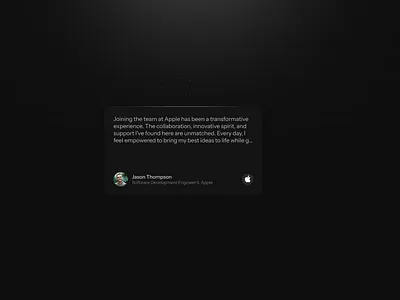 Make Testimonial Card UI your own cards clients customers dark mode dark theme dark ui design quotes recommended by reviews testimonial testimonial card testimonial section testimonials ui