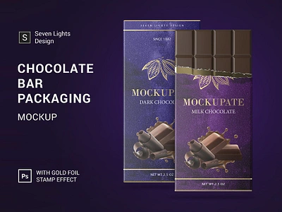 Chocolate Bar Packaging Mockup bar bar packaging mockup candy candy bar candy mockup chocolate chocolate bar packaging mockup chocolate mockup chocolate mockups chocolate packaging mockup coco cookies creative tools dessert foil food mock up food mockup food packaging layered packaging mockup