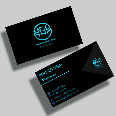 a business card for mangi graphic design adobephotoshop business card design graphic design illustration logo design