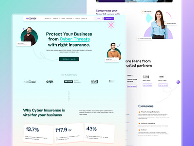 Designing Trust: Coverzy’s Digital Transformation businesssolutions designinspiration digitalexperience insuranceplatform modern uiux userexperience webdesign website