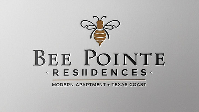 Bee Pointe Residences Logo Design logo