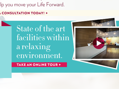 Homepage Concept blue concept homepage pitch red tour web web design