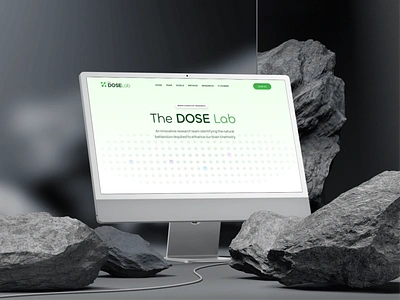 DOSE Portal: UI/UX for a Wellness Revolution branding consept fintech graphic design illustration landing page ui