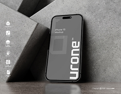 Industrial Vibes iPhone 16 Mockup sell