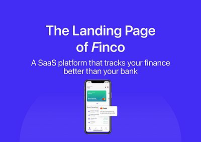 The Landing page of a SaaS application branding design figma ui ui design uiux ux web design