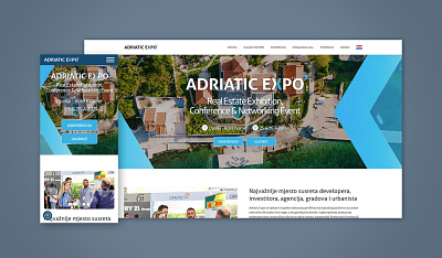 Adriatic Expo bilingual branding conference croatia events homepage investment modern participant registration real estate responsive ticket system ui design ux design visual design web web design website website design wordpress