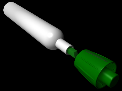 Marker with Materials 3d