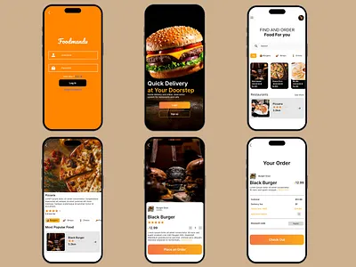 Mobile App Design ui ux