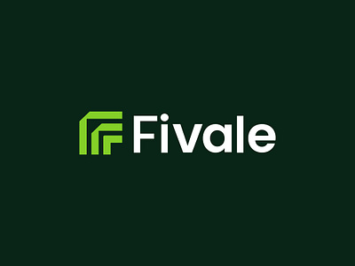 Fivale Logo Design abstract advertising blockchain brand branding casino custom design f geometric logo icon letter f logo logo design logodesign logotype modern logo monogram professional logo symbol