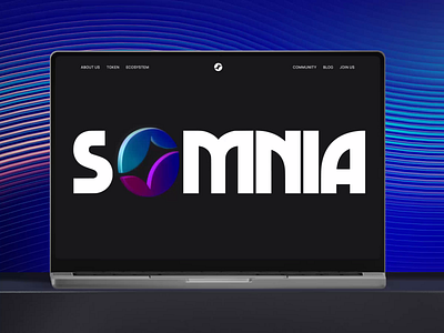 Somnia Website Home Page Design animation blockchain design development fintech graphic design home page interface landing page motion graphics scroll technology ui user experience user interface ux web animation web design web marketing website