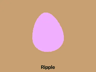 Soft Ripple Animation bouncy effect creative motion creative movement egg egg design egg inspired design egg shape fluid animation innovation in design interactive design minimal aesthetic modern branding motion aesthetics motion design motion graphics orb organic motion playful design soft bounce squishy shape