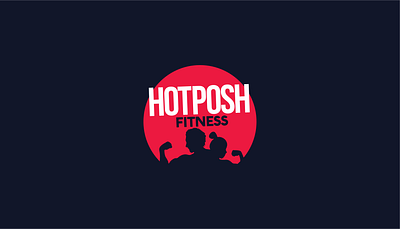 HotPosh Fitness Branding branding graphic design logo