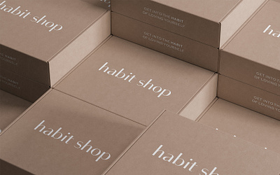 Habit Shop - Beauty Salon Shop - Branding hair branding