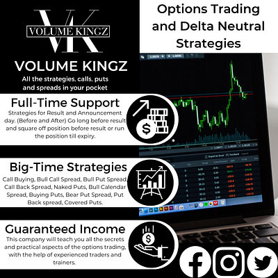 Mastering Options Trading with Volume Kingz artwork bigtimestrategies bullcalendarspread callbackspread creativeart creativeposter deltaneutralstrategies designcommunity designportfolio digitalart financialsupport fulltimesupport graphic design guaranteedincome investmentstrategies optionstrading posterdesign stockmarket tradingeducation volumekingz