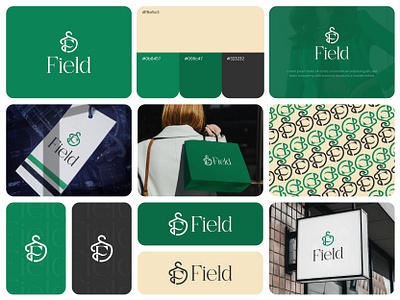 Field - Luxury fashion logo and brand identity design brand identity branding business clothing clothing logo design f letter logo fashion field graphic design illustration logo logo design marketing minimal modern clothing logo modern logo motion graphics promotion streetwear ui