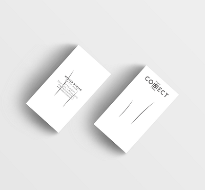 Logo & Business Card Design for Art Gallery art balck and white business card clean logo logo design minimal simple timeless