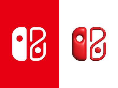 Switch 2 Logo brand identity branding console design icon illustration logo logo designer logos logotype nintendo logo nintendo switch logo switch switch 2 switch 2 logo switch logo