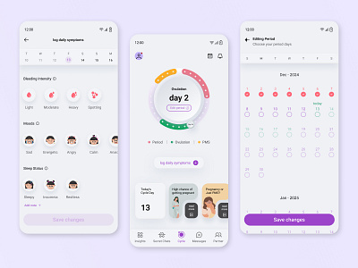 Period Tracker Mobile App