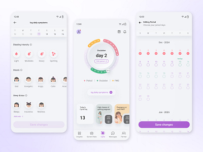 Period Tracker Mobile App
