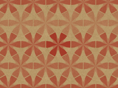 Patterned asterisk kraft patterns rebound repeat seamless tile