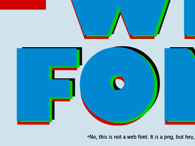 Webfonts color typography