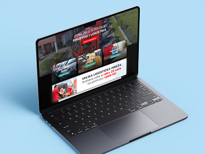 Web design for logistic company ui design web design