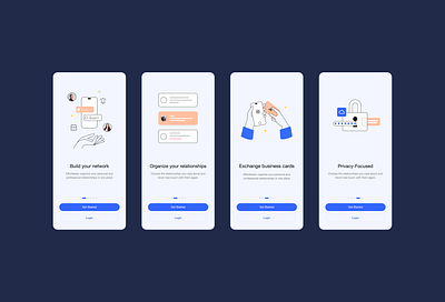 App Onboarding Design app product ui