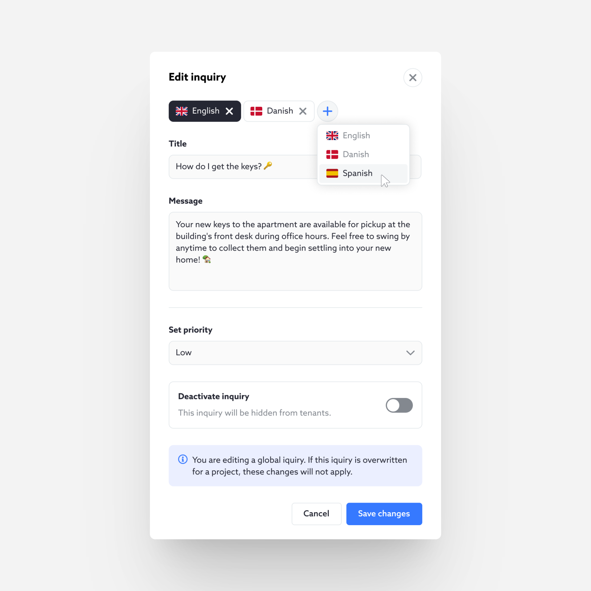 #023 minimalistic modal product design ui white