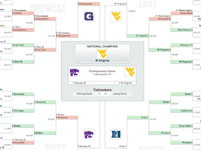 Elite8 3 of 4 final four remain brackets elite8 ncaa office pool