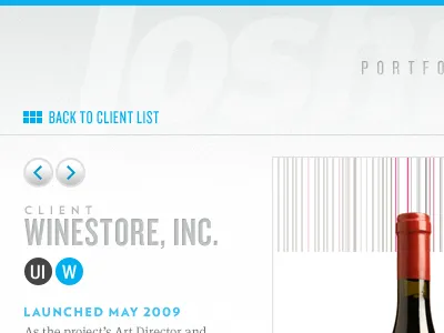 Portfolio Details Final listing portfolio web web design