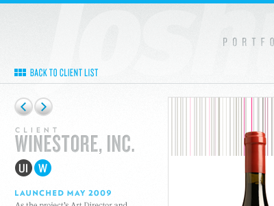 Portfolio Details Final listing portfolio web web design