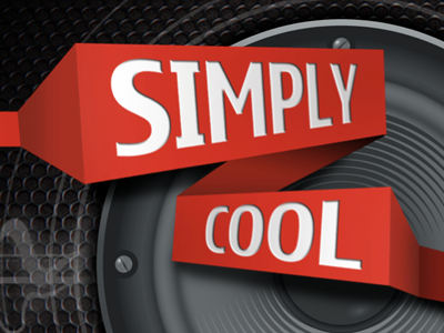 Simply Cool 3d banner nokia typography