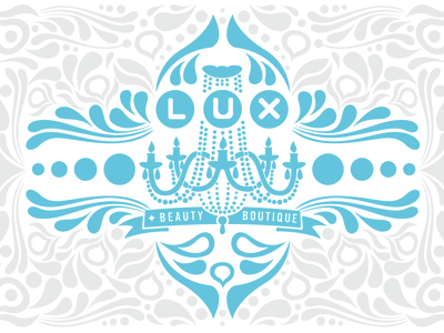 LUX Beauty Boutique Gift Card lux ornament pattern