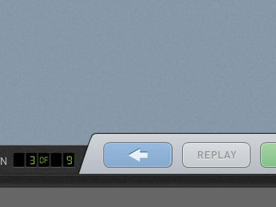 Control Panel blue buttons panel texture