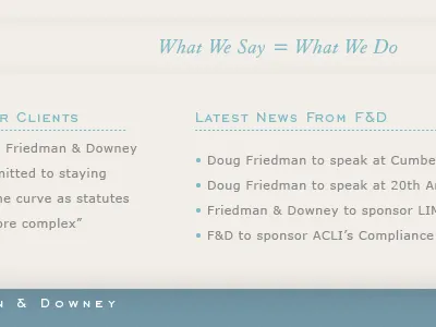 law firm in beige - footer beige blue web