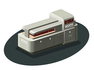 WOPR illustration vectorial