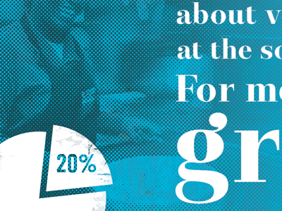 Moodboard haltone moodboard pie chart type