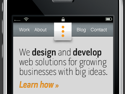 Mobile Md grey iphone mobile orange