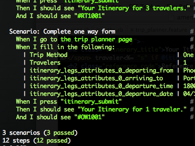 Cucumber Tests for Flight Form cucumber rails tdd